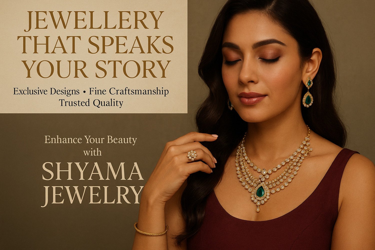 Welcome To Shyama Jewelry promo